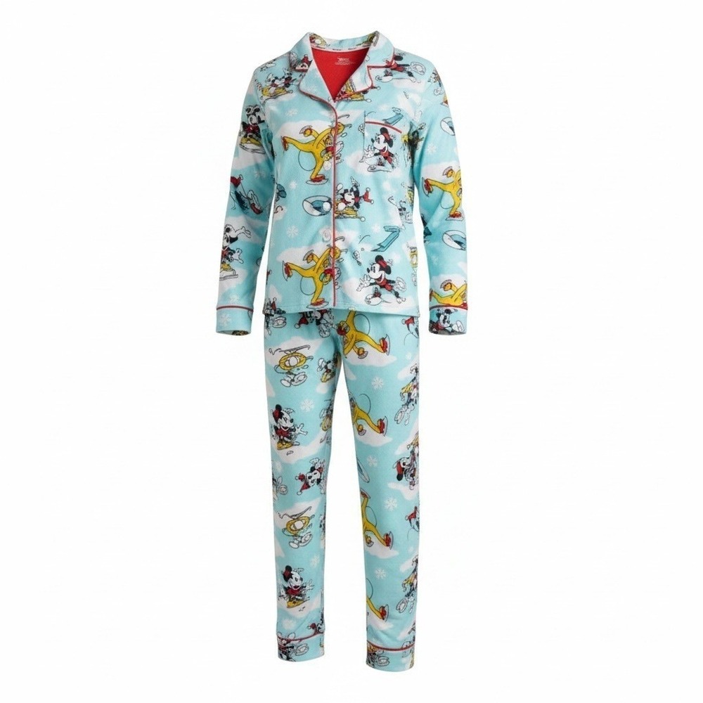 Disney 100 Years of Wonder Winter Pajama Set Men's Long Sleeve, Size XXL, NWT